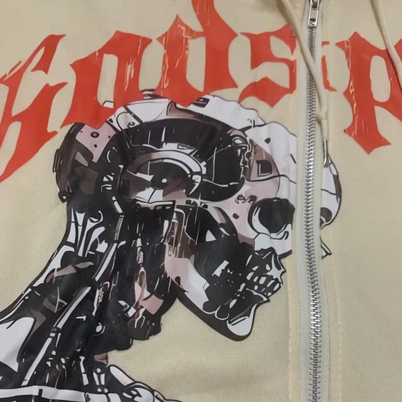 GODSPEED HOODIE MENS (Cream/Orange)